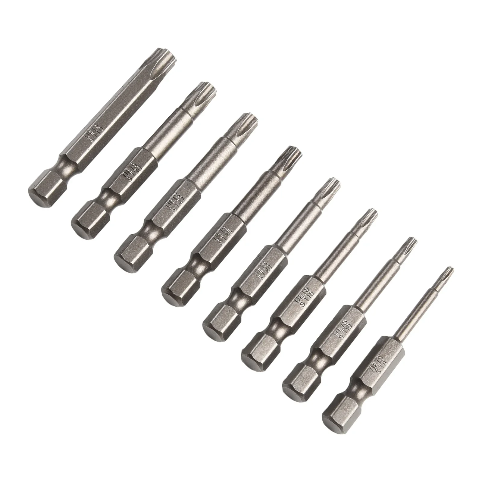 Abrasion Resistance Torx Screwdriver Convenient Design Effortless Screwdriving Five Point Torx Screwdriver Bits Set