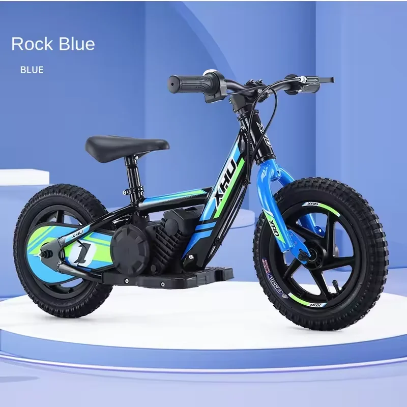 Electric Balance Bike for Kids 24V 100W 2.6Ah Children No Pedal Riding 12inch  16inch Electric Kids Toy Bike