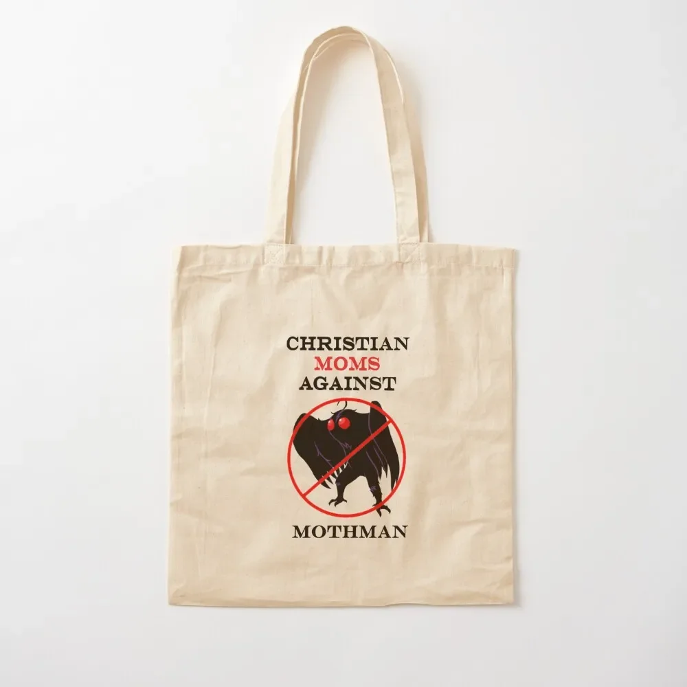 

Christian Moms Against Mothman Tote Bag Shopping bags ecological bags custom bags Tote Bag