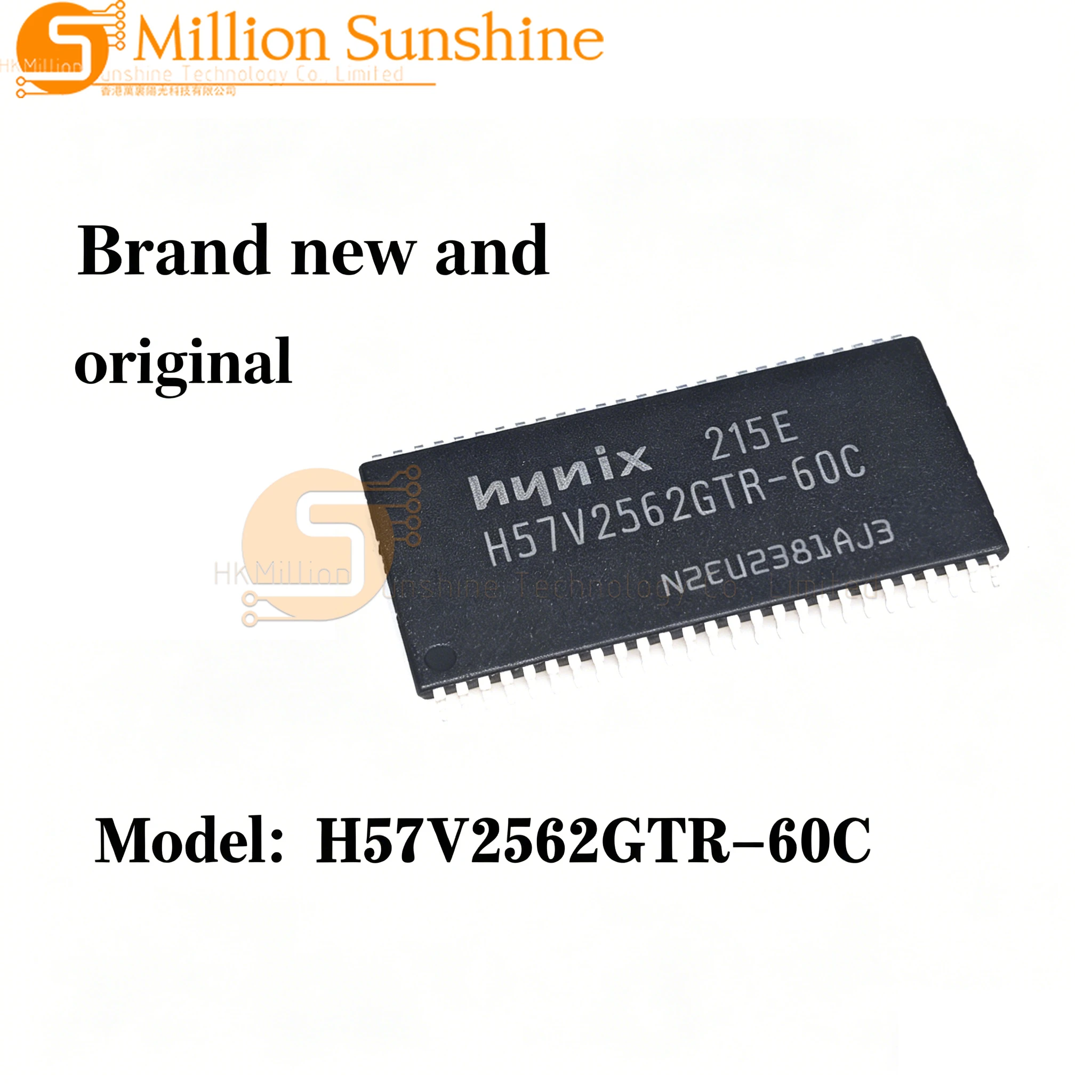 5pcs H57V2562GTR-60C H57V2562GTR H57V2562G H57V2562 H57V256 TSOP54 256Mb SDRAM Chip Memory IC for Router SwitchNetwork Equipment