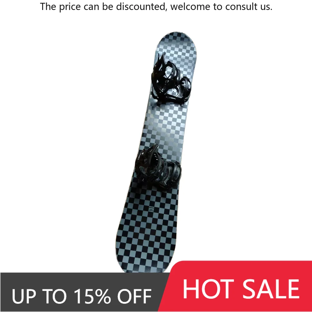 

Freestyle Snowboard Set For Ski Racing Durable Wood Material