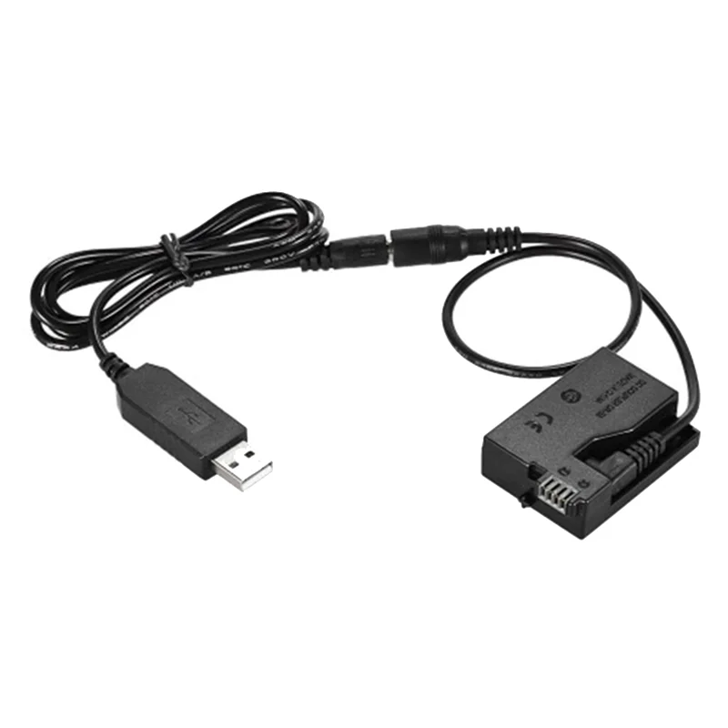 

DR-E8 Dummy Battery Coupler USB Adapter Cable for LP-E8 for Canon EOS 550D 600D 650D 700D DSLR Cameras