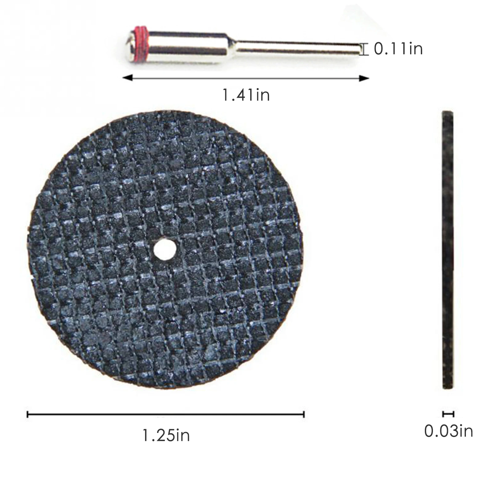 CMCP disco da taglio in metallo da 101 pezzi per smerigliatrice Dremel lama per sega circolare per utensili rotanti con disco da taglio abrasivo mandrini