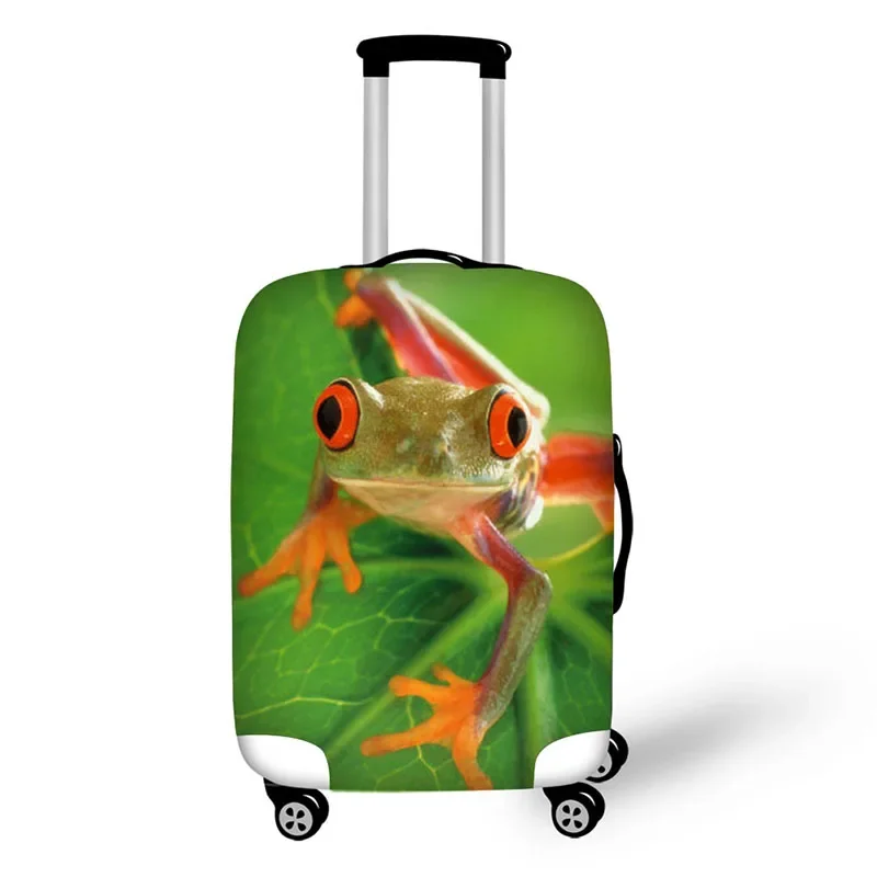 Cool elastic frog travel bag protective cover suitcase 18/20/22/24/26/28/30 inch luggage cover waterproof travel accessories