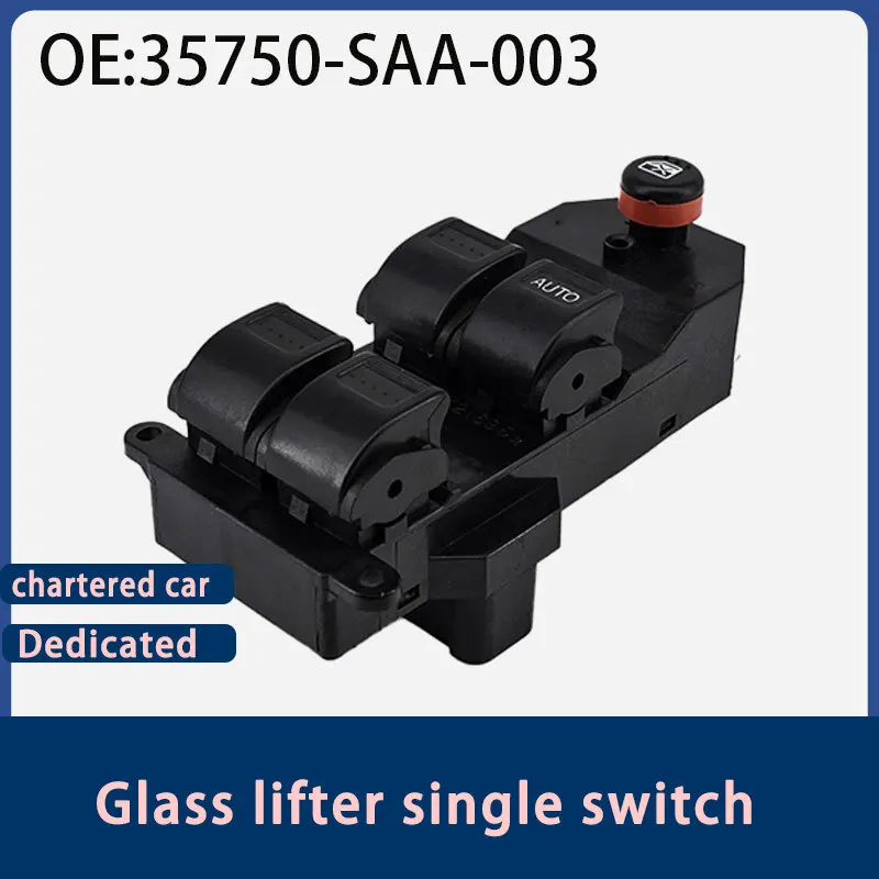 35750-SAA-003 is suitable for Honda Fit CRV right-hand drive window lift switch window assembly