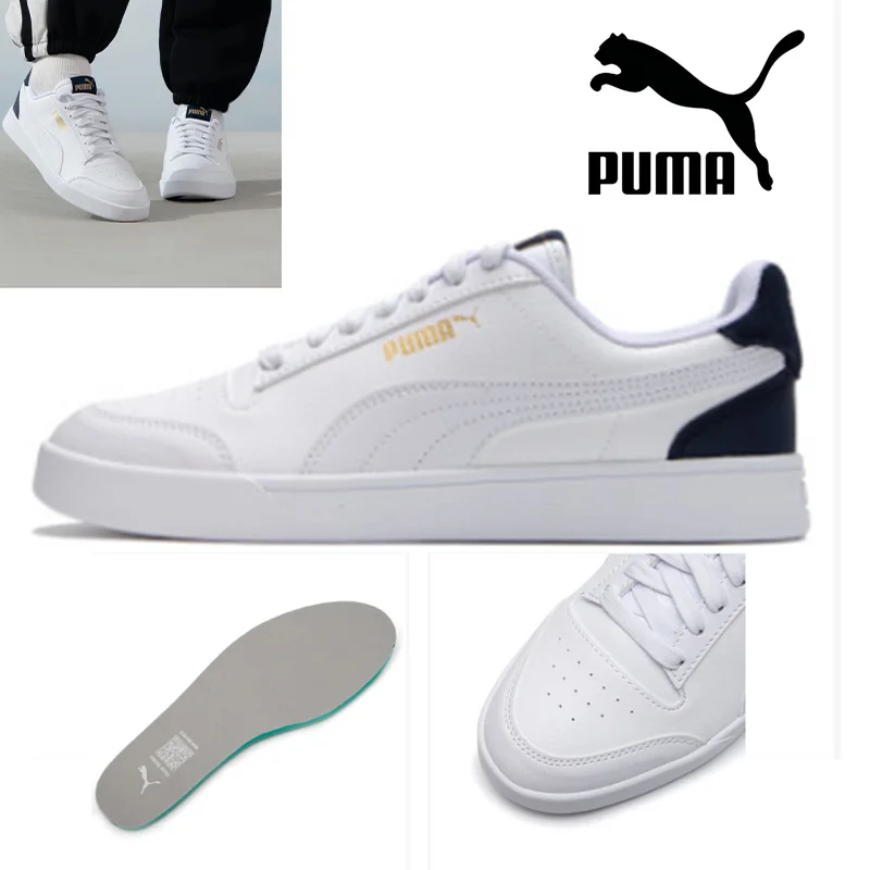 

Классические модные удобные легкие дышащие нескользящие повседневные кроссовки для скейтбординга Puma Mid Low Top 309668-05