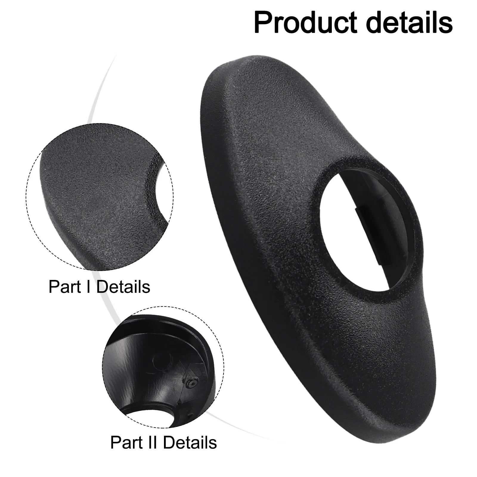 for antenna Bezel Replacement for antenna Base Bezel For Car Repair Direct Replacement High Universality Manual Measurement