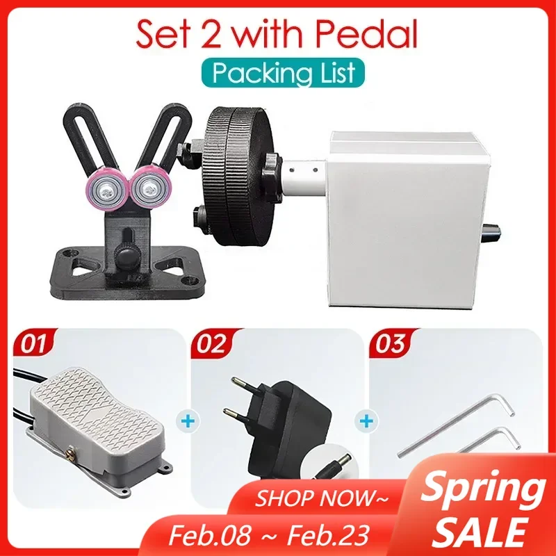 

Fishing Rod Winding Machine DIY Fishing Rod Epoxy Resin Rotating Gluing Building Elctric-Drive Machine Modification Tool