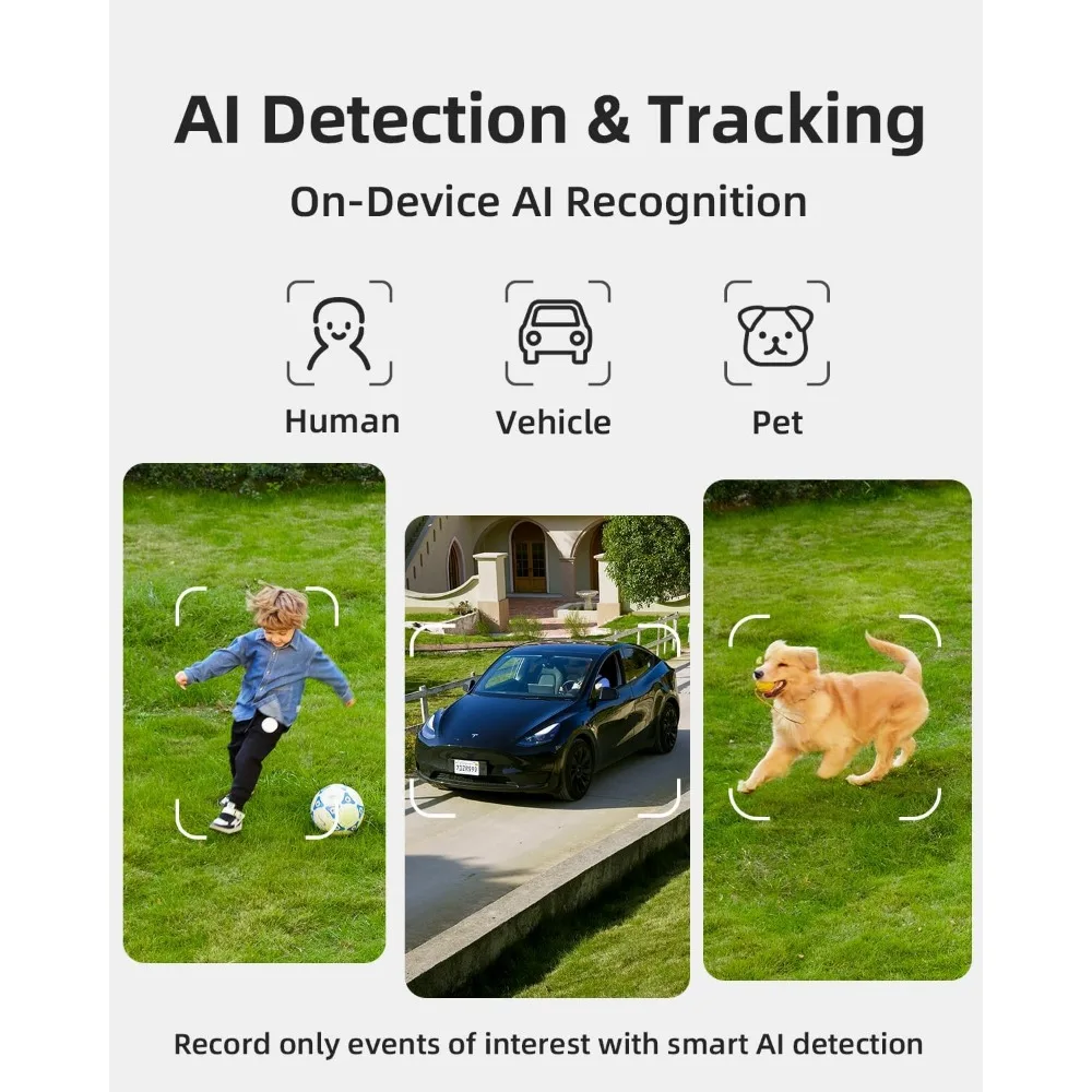 Système de caméra de sécurité domestique noorio avec t410 × 1,cs201 × 2