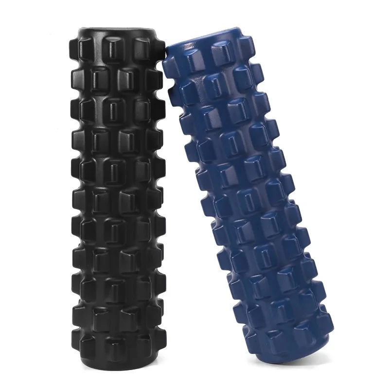 Yoga Column and Back Massage Roller Myofascial Press Gymnastics Pulley, Fitness Equipment, Gym Exercise, Muscle Relaxation, 45cm