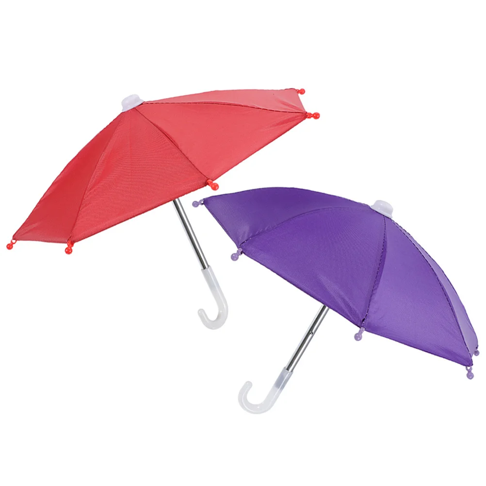 Mini pare-soleil pour téléphone Portable, 2 pièces, léger, étanche, universel, adapté au cyclisme en plein air, décoratif