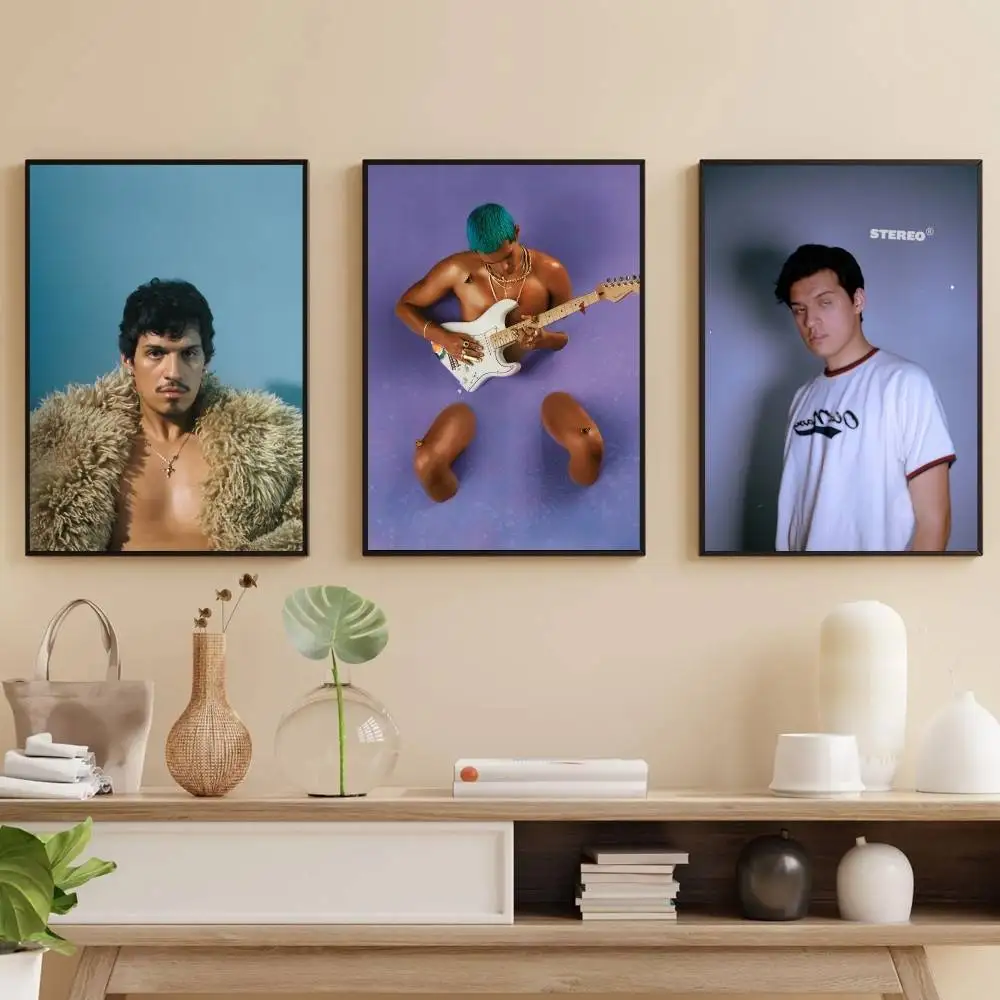 

O-Omar A-Apollo Poster Self-adhesive Art Waterproof Paper Sticker Coffee House Bar Room