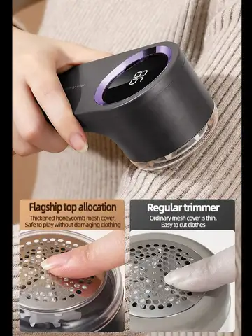 Levapelucchi Ricarica USB Macchina per pellet elettrica Palla per capelli Tagliapelucchi Macchina per pelucchi elettrica portatile Moto ad alta velocità