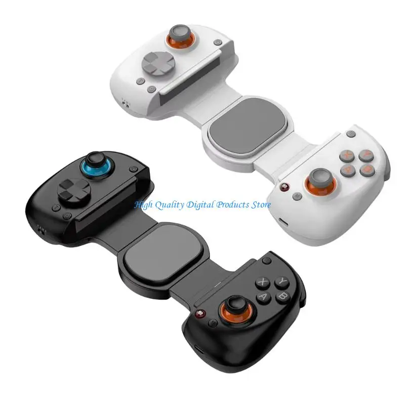 

U2JE Ergonomic Stretchable Mobile Gaming Controller Double Hall Sensors Technology Handle Portable Design for Various Phones