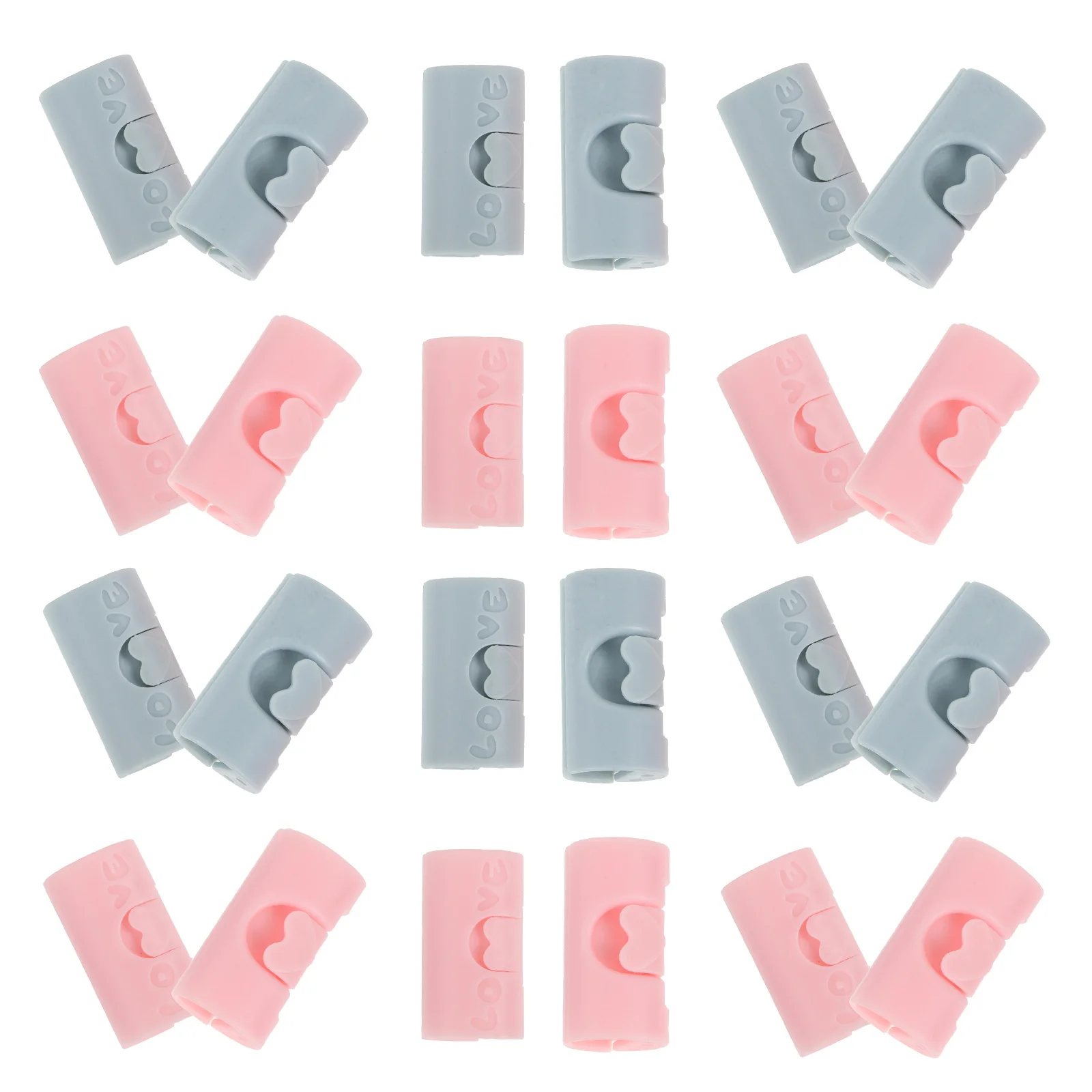 

24Pcs Quilt Cover Fixer Non-Slip Bed Sheet Clips Strong Hold for Mattress Pad Flat Sheet Snack Bag Sealing Clamps Household