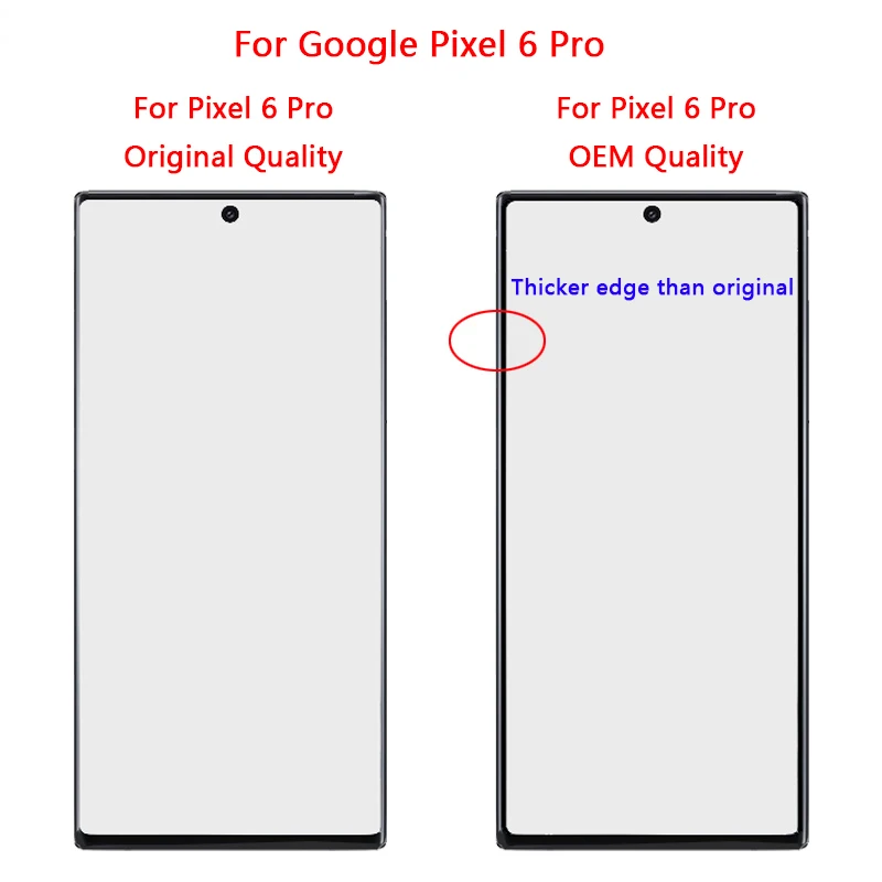 Original AMOLED LCD For Google Pixel 6 Pixel 6A Display Screen Frame Touch Panel Digitizer For Google Pixel 6 Pro 6Pro LTPO LCD