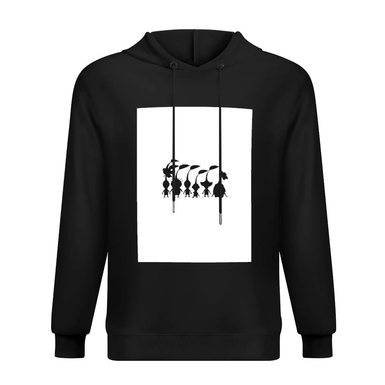 

pikmin silhouette Hoodie male clothes men wear mens designer clothes mens clothes men hoodie