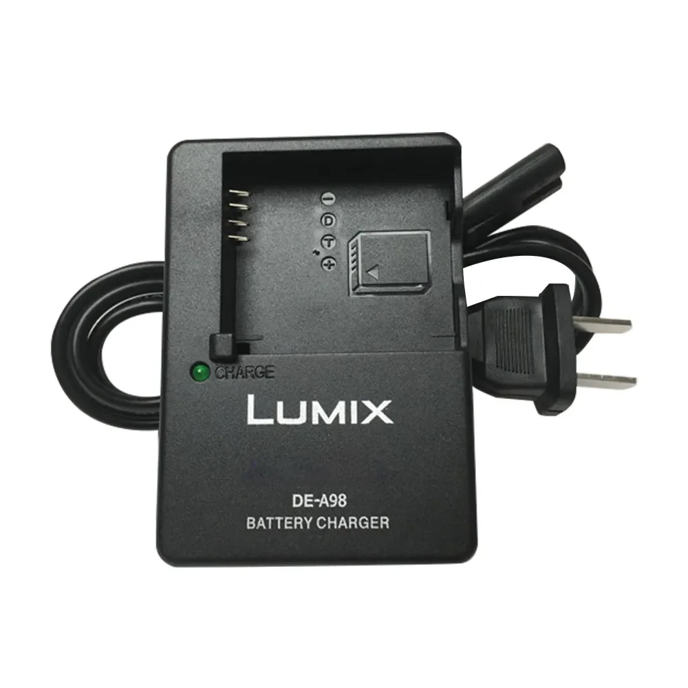 A98 Charger for Panasonic DMC-GF3 GF3GK GF3X GF5 GF5GK S6K GF6 GX7 LX100 LX100GK GX85 ZS110 DMC-ZS110GK Camera Charger DE-A98