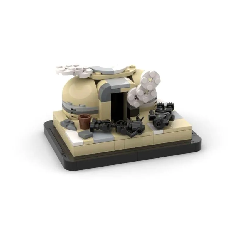 121-teiliges rustikales Bauernhaus-Bausatz – gemütliches Landschafts-DIY-Modell für Jugendliche und Erwachsene, Weihnachtsgeschenk mit Reiseführer