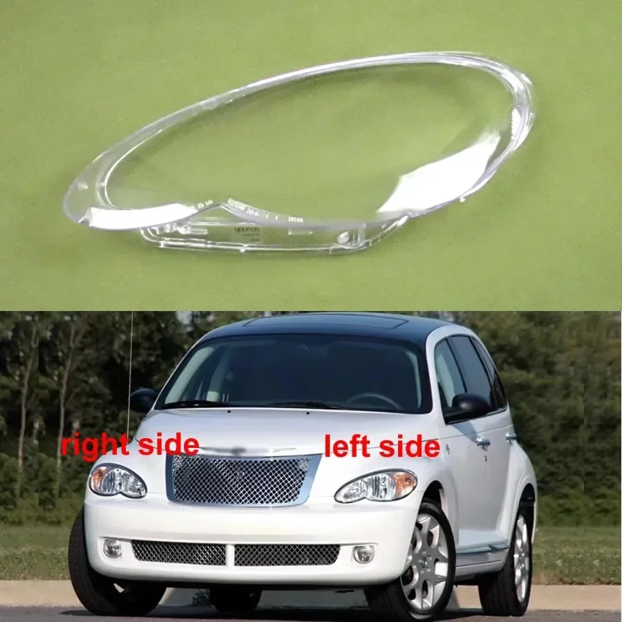 

For Chrysler PT Cruiser 2007 2008 2009 Car Accessories Headlight Lens Cover Transparent Lampshade Headlamp Shell Plexiglass