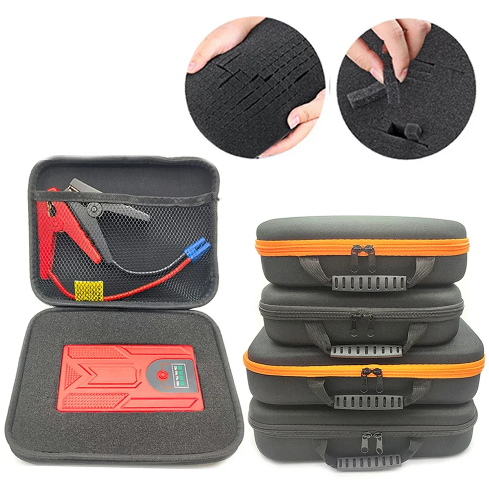 EVA Tool Storage Box With DIY Sponge Travel Case Zipper Bag For Outdoor Tool Earphone Drone Hard Drive Storage Accessories