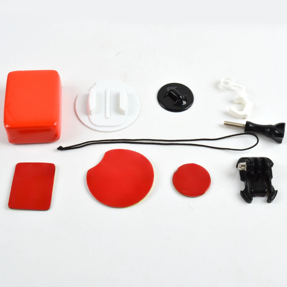 อุปกรณ์เสริมสำหรับกล้อง Go Pro Surf ชุดขยายกระดานโต้คลื่น + ลอยพร้อมสติกเกอร์กาว 3 ม.สำหรับ GoPro HERO YI SJ XIAOMI