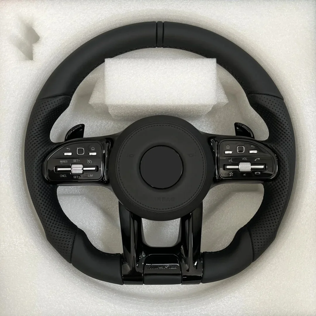 Upgrade Red Carbon Fiber Car Steering Wheel For Mercedes Benz G-Class G Wagon G63 AMG G500 G550