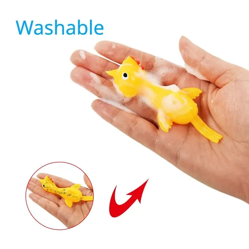 Catapult Turkey Tricky Finger Slingshot Kids Finger Catapult Sticky Chicks Decompress Elastic Launch Chick Fingertip