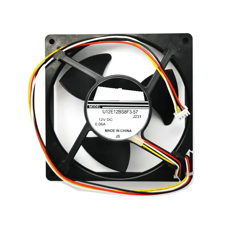 

New Original U12E12BS8F3-57 J231 DC12V 0.06A for refrigerator cooling fan hzdo