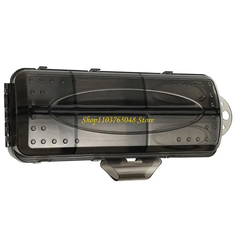 R53E صيد الأسماك المحمولة علبة مربع مربع خفيفة الوزن أداة لصيد الأسماك الطعوم مربع #5