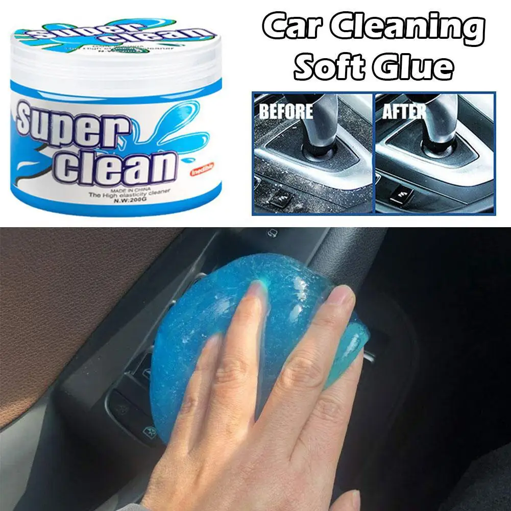 

Car Cleaning Soft Gel Multi-function Keyboard Cleaning Tools Cleaning Gel Mud Cleaning Universal Reusable Car Interior I2R1