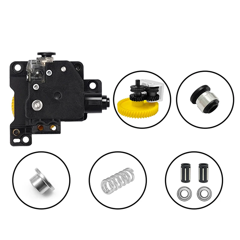 Bambu Lab Hotend Extruder Wear Parts Kit Gears and Bearings for X1C/P1S/P1P Original 3D Printer