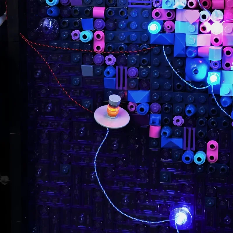 DIY LED Light Kit สําหรับ LEGO 31212 The Milky Way Galaxy (เฉพาะไฟ LED, ไม่มีบล็อกรุ่น)