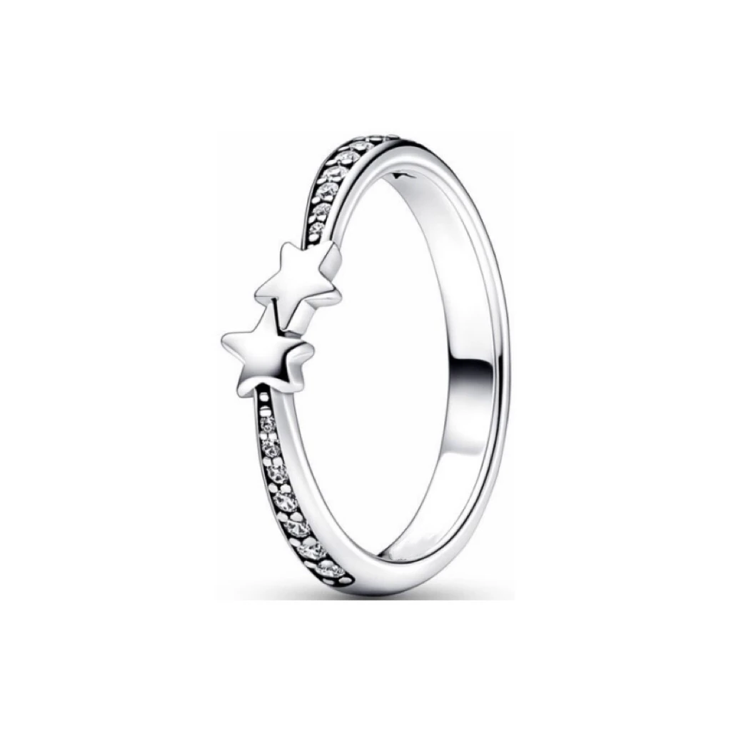 حقيقي 925% فضة تاج على شكل قلب زهرة الجناح الزركون تألق الزركون خاتم للنساء غرامة مجوهرات هدية الذكرى السنوية