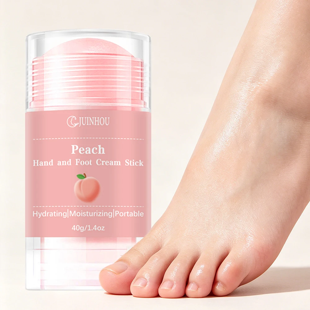 JUINHOU Peach Anti-chapped Foot Cream Is Suitable for Dry Cracked Feet It Moisturizes Dry Feet and Heels and Prevents Cracking view 3