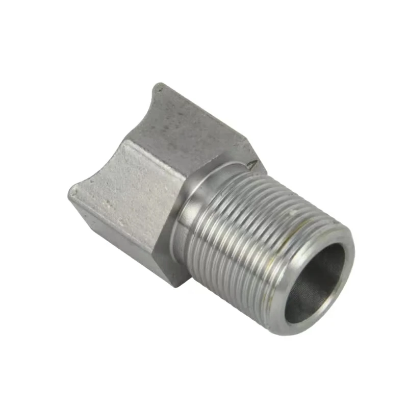 Custom fabricated 304 stainless steel industrial threaded connection hardware fittings threaded joints