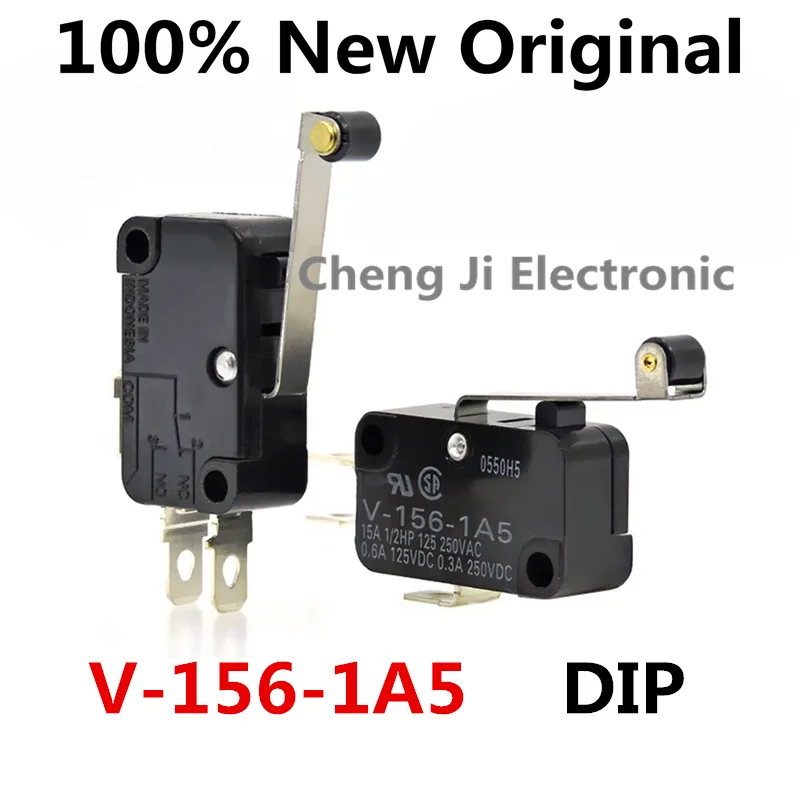 

5PCS/Lot V-15-1A5、V-154-1A5、V-156-1A5 New original micro switch