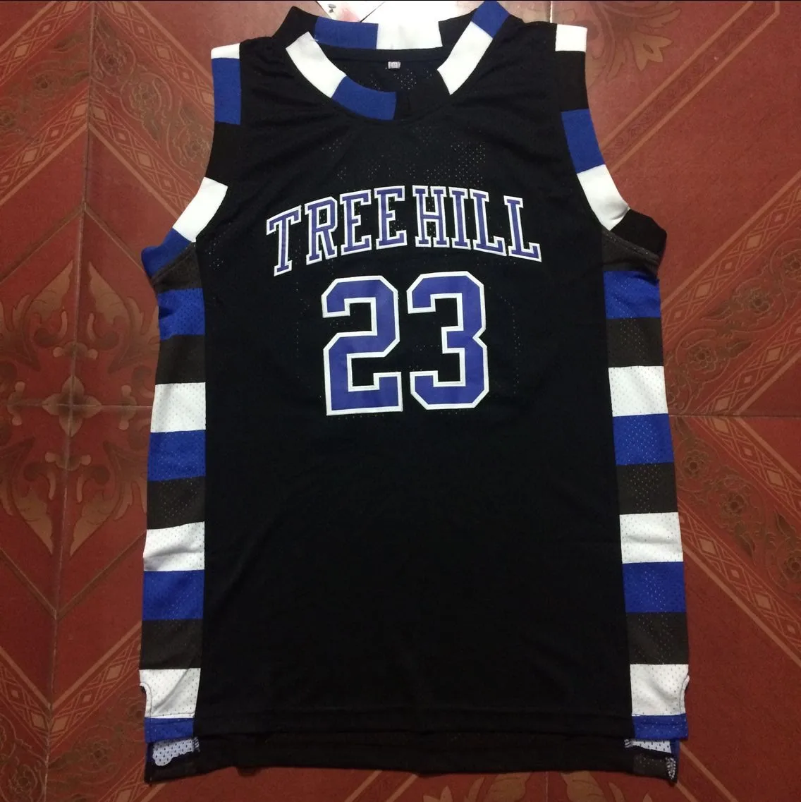 Basketball Sleevelsss Adult Jersey One Tree Hill Nathan Scott #23 #3 Ravens Stitched Sport Movie TV series Jersey Cosplay Shirt