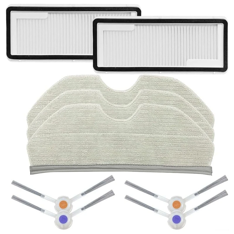 

Y50A-For Narwal Freo X Ultra & Freo X Plus / K1 Side Brush Hepa Filter Mop Cloth Replacement Parts Kit
