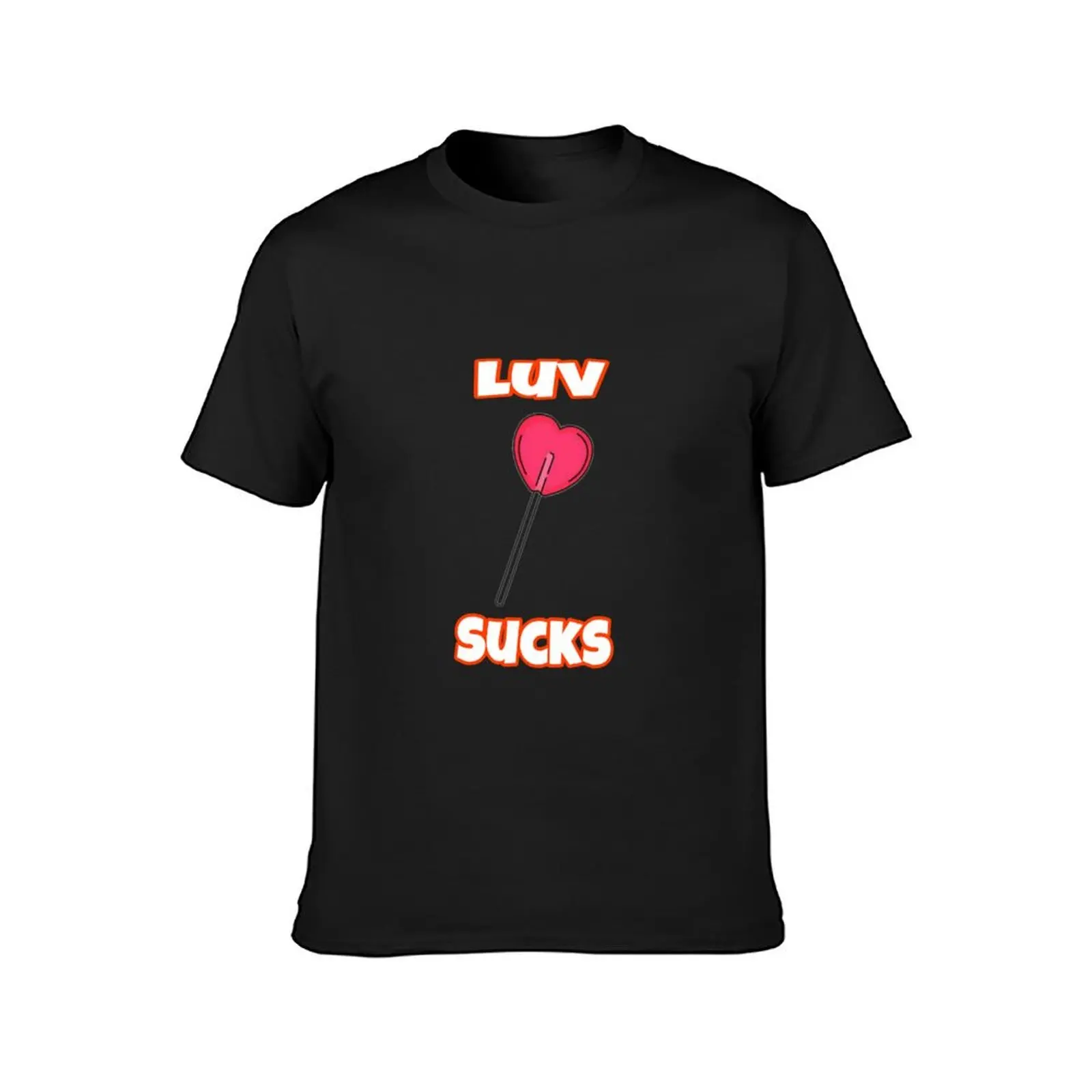 Luv sucks! T-Shirt graphics vintage clothes sports fans mens vintage t shirts