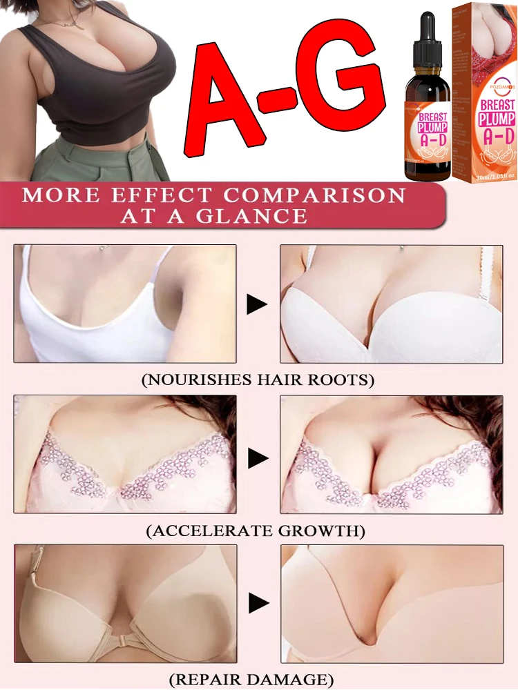 Firming breast rapid growth ,say goodbye to flatness and reshape perfect curves, increase size