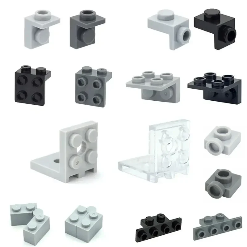 Compatible 21712 44728 3956 99207 36841 36840 99781 99780 Changeover Building Blocks Wall Panel Bracket Corner Connectors Toys