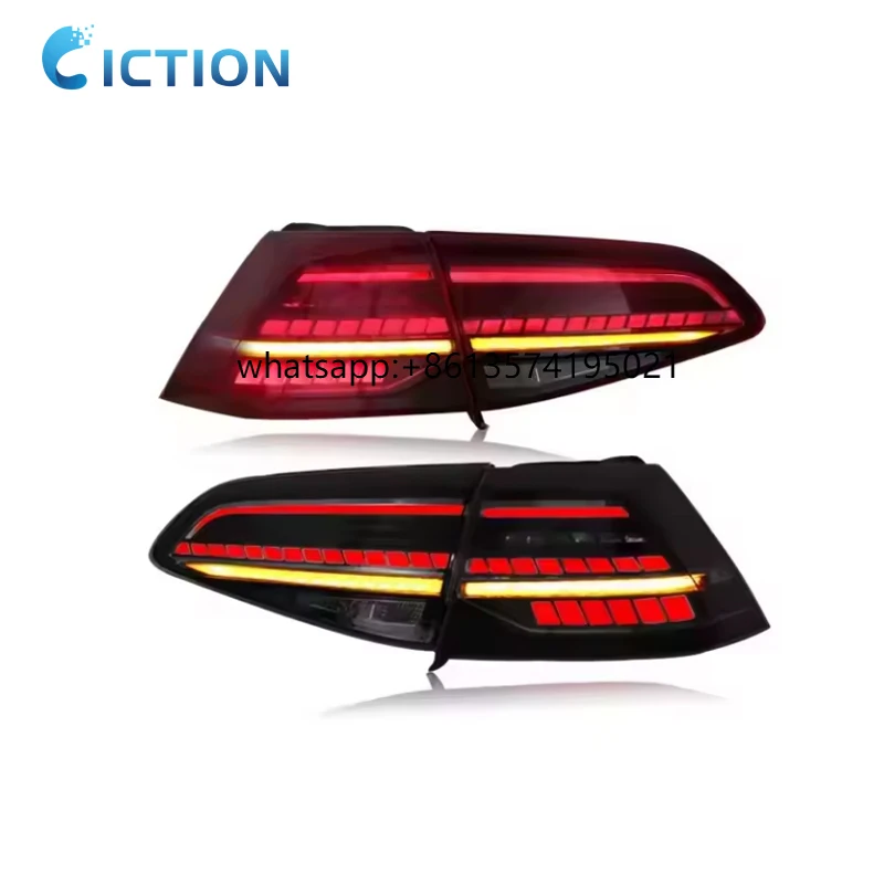 

High Quality Auto Car Factory Wholesales for 2013-UP VW MK7 Golf 7 Golf Mk7 7.5 Sequential Tail Lights Rear Lamps