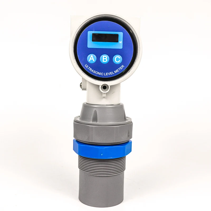 

Atech Integrated Smart Explosion Proof 4-20ma Ultrasonic Level Transmitter with Water Level Sensor tank Wireless Monitoring