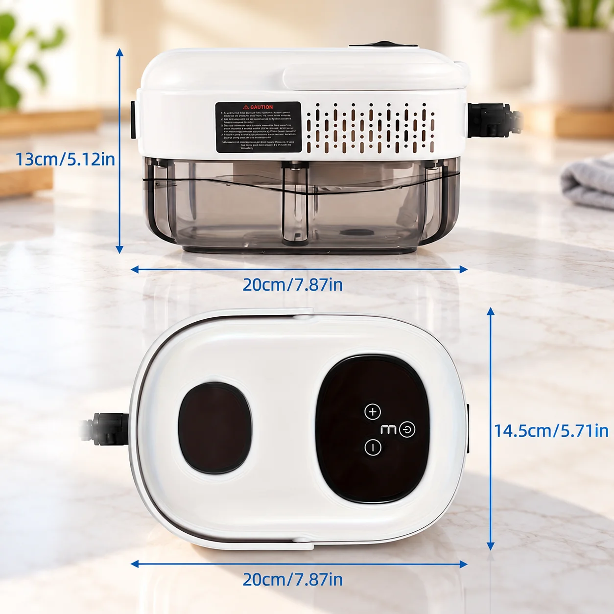 Portable High Pressure Steam Cleaner with 6-Level Adjustable Steam, 1000ML Water Tank, Handheld Steam Cleaning Machine with Multiple Brush Attachments for Kitchen, Bathroom, Tile, Grout, Stove and Household Cleaning
