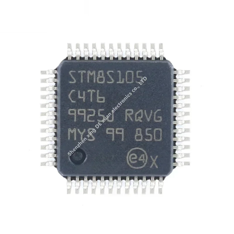 Original STM8S105C4T6TR LQFP-48 16MHz/16KB Flash/8-bit Microcontroller-MCU Design of Integrate Circuit