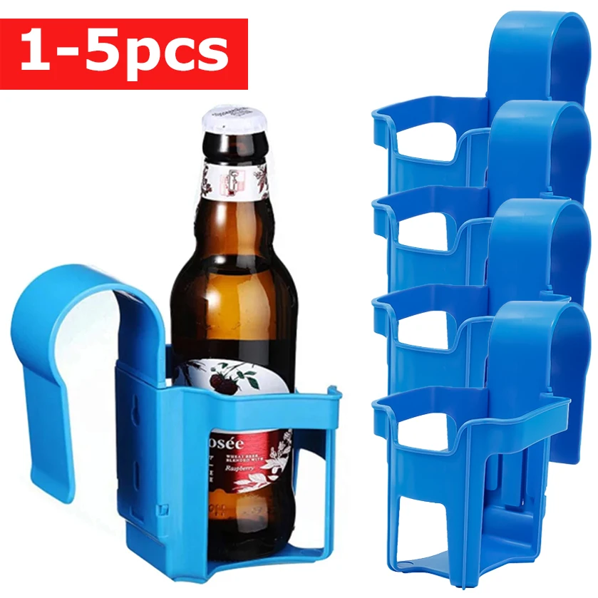 Pool Drinks Holder Swimming Pool Water Cup Hanger Holder for Bathroom Tub Poolside Cup Hanger Rack Swim Pool Party Supplies