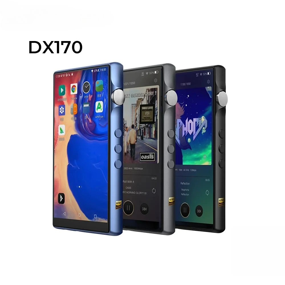 مشغل موسيقى Dx170 Mp3 بدون فقدان Hifi عالي الجودة واي فاي للطلاب مشغل موسيقى محمول من الطوب الوطني