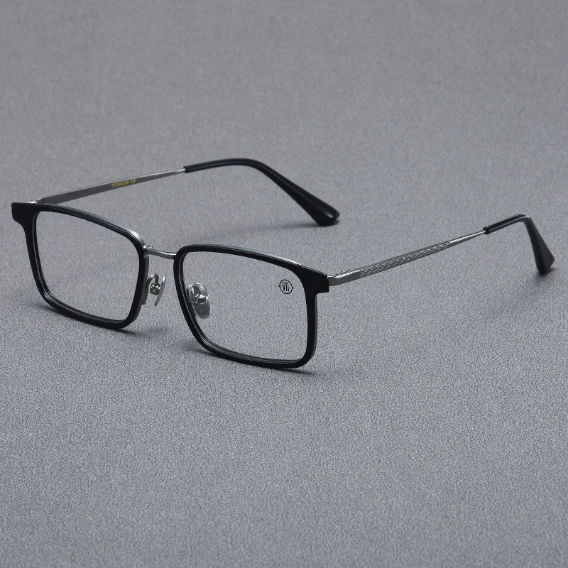 

New high quality men handmade pure titanium high-end glasses frame optical glasses myopia reading prescription glasses for women