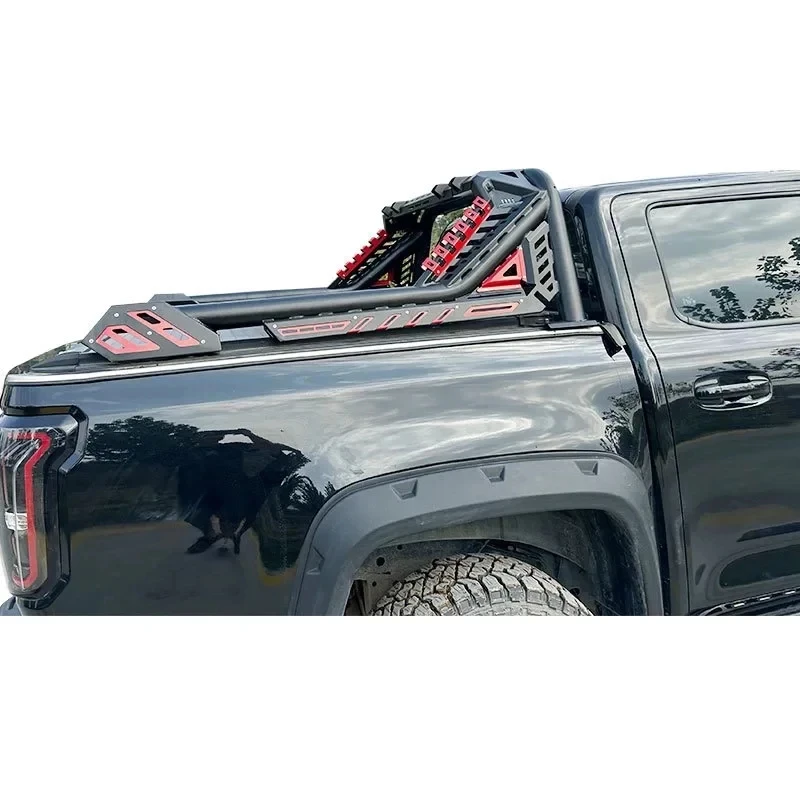 Automotive Exterior Mod Supplies Black Powder Coated Door Frame Guardrail Roll Cage For Universal 4X4 Offroad Pickup